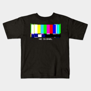 N0 Signal - Dark BG Kids T-Shirt